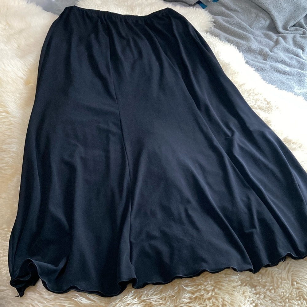 Black pull on skirt size S